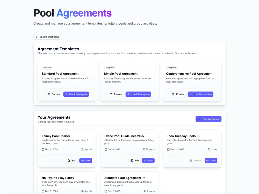 Agreement Templates