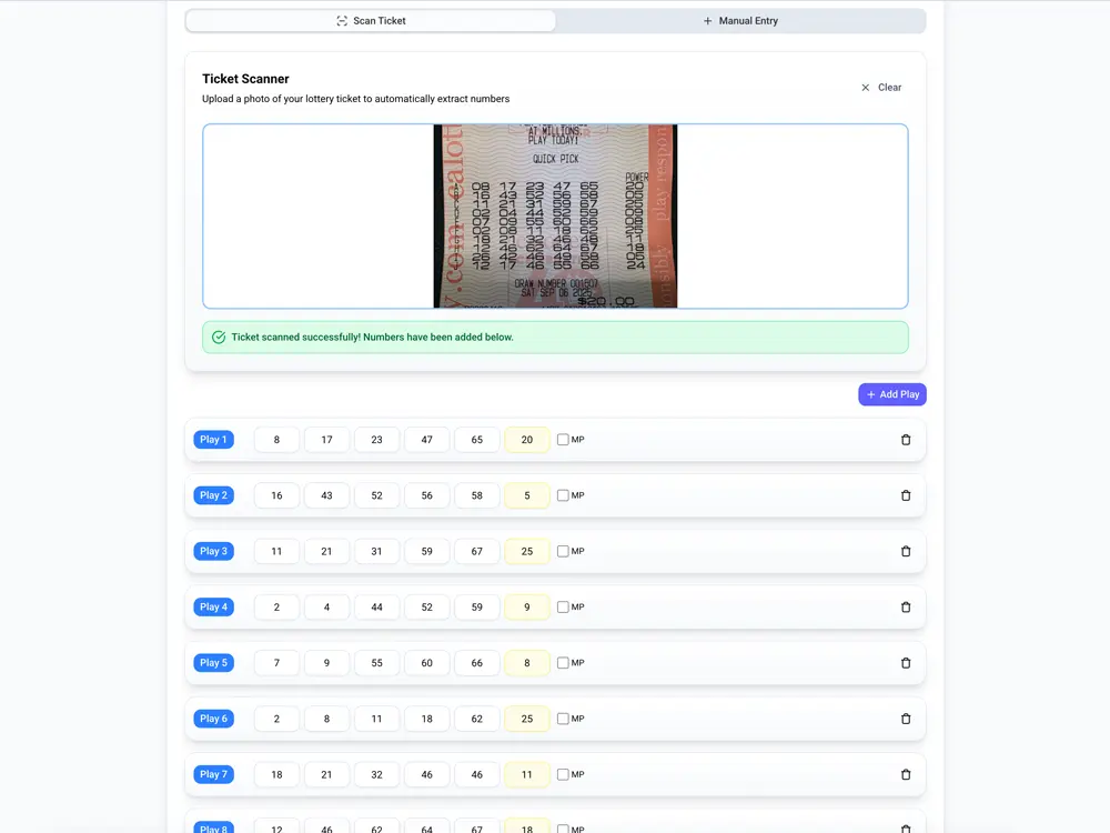 Automatic Ticket Scanner